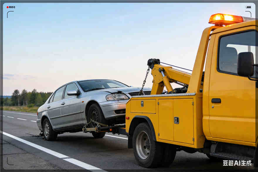 双鸭山拖车救援电话【案例】